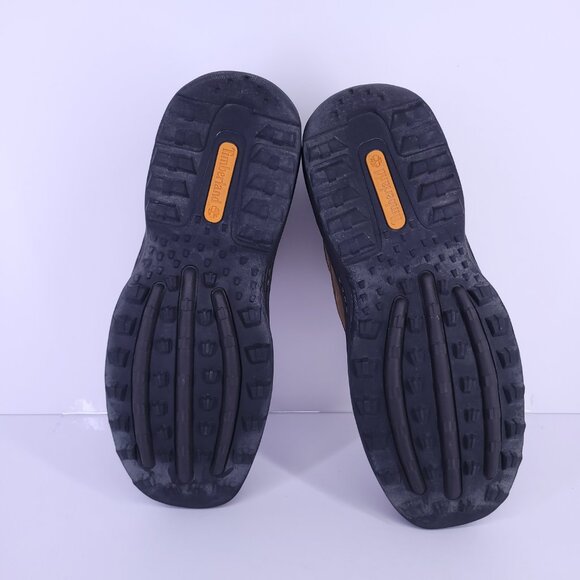 Timberland Men's 8.5 Brown Leather Comfort Shoes Loafers Oxfords Casual Used - Picture 9 of 15